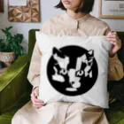 Fontaのジオメトリック猫 Cushion