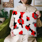 着物モッズショップの【狐三色】着物モッズデザインズ Cushion