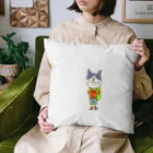 Rieの猫ちゃんお仕事シリーズ☆登山家日本猫さん Cushion