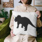 Innocent_Designのトリケラトプスのシルエット Cushion