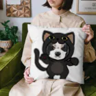 みきぞーん｜保護猫 ミッキー画伯と肉球とおともだちのmaruku Cushion