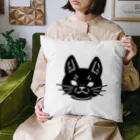 森のおかあさんのくろねこ Cushion