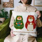 Qooroの猫かぶりチャウさんの贈り物 Cushion