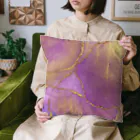 Sarah DesignsのSarah Designs Signature - Pink n Gold Drops クッション