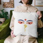 IZANAMI by Akane YabushitaのWisdom Eyes（ブッダの瞳） Cushion