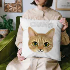 猫のイラスト屋さんのchamyi Cushion