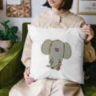 ki-tan shopのBANゾウ君 Cushion