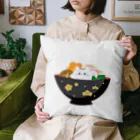 Kawaii-Japanのお雑煮の中のおにぎりさん Cushion