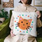 ニッコリ堂のごきげん猫ちゃん Cushion