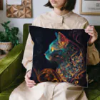 CulturesのSmoke- Cat Cushion