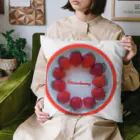 ハルノコのいちごのリース Cushion