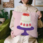 Peach and Jerryのstrawberrycake Cushion