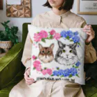 猫のイラスト屋さんのcedi escudo Cushion