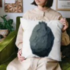 名画・絵画のゼロベース（西洋絵画・日本画）のマグリット　両面プリント　ピレネーの城　大家族 Cushion