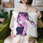 黒蝶羽くろろ🦋🖤💜のおしゃろろグッズシリーズ Cushion