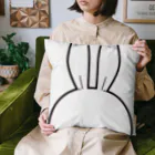 ラビット・ユキネのちゃぶ台商店のラビット・ユキネのシンプルクッション Cushion