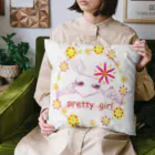 JapaneseArt Yui Shopのpretty girl クッション