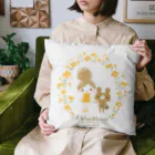 ちこもこのちこもこ＊きいろいおはな Cushion