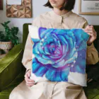 推しのある人生をの青い薔薇の世界線 Cushion