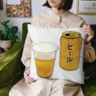 脂身通信Ｚの缶ビール_230325 クッション