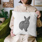 だんごやのRabbit and Maze Cushion