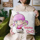 はりねずこのイラストのゲームオン！モモちゃん Cushion