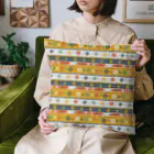 IZANAMI by Akane Yabushitaのチベットのお寺（ 黄色） Cushion