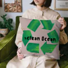 ONEselfの環境問題に取り組んで海を綺麗にしたい Cushion