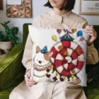 Den-Denのサーカス猫でんでん【A】 Cushion