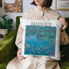MUGEN ARTのモネ　睡蓮　Claude Monet / Water Lilies クッション