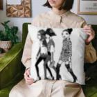 イラストレーターこたけゆか 公式オリジナルグッズのHEY LADIES!  Cushion