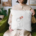 96-wedenesdayのぽっちゃりbooくん Cushion