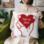 t-shirts-cafeのFall in love Cushion