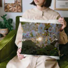 nokkccaの桜満開 - Backlit Sakura - Cushion