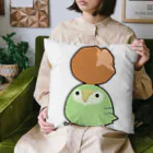 うさやのサーターアンダギーをゲットしてご満悦のカカポ Cushion