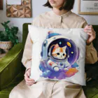 dolphineのとっても可愛いネコの宇宙飛行士 Cushion