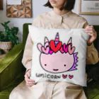 handmade asyouareのお嫁ユニコーン Cushion