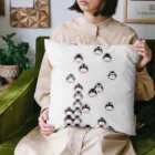 ヤママユ(ヤママユ・ペンギイナ)のならんで！ピコピゴセリス(ふつう) Cushion