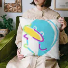 niku9sanのキョムペペン(青) Cushion