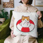 ふわにゃんshopの明日は明日の風が吹く Cushion