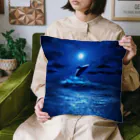 IK ShopのIK 月に照らされたクジラ Cushion