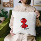 湿布汁🪴のPins！(red) Cushion