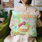 さとうめぐみ絵本グッズのフルーツタルトさん Cushion