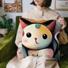 T2 Mysterious Painter's ShopのMysterious Cat Cushion