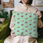 黒猫🐧のヒーローくんとヴィランくん　にこにこ！ Cushion