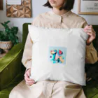 sweetsmailstudioの創造模型　わんちゃん Cushion