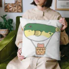 すぎもとゆうまのお店のメンダコを運ぶクサフグ号 Cushion