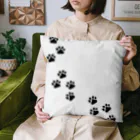 kazeou（風王）の足跡(猫) Cushion