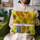 art-Laboのゴッホ 【世界の名画】 ひまわり ポスト印象派 絵画 美術 art Cushion