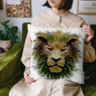 ほっこりデザインスタジオのライオンの魅力を引き出すオリジナルグッズ Cushion